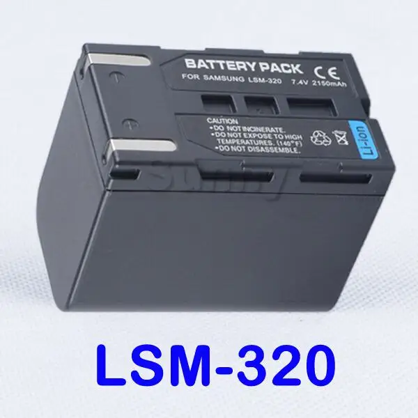 

2400MAH Lithium Ion Rechargeable Battery Pack for Samsung SB-LSM80,SB-LSM160,SB-LSM320,SBLSM320, SB-LSM330 and Samsung Camcorder