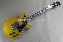 Chinese Factory musical Instruments Custom NEW real photo TMahogany Body Custom yellow LP Electric Guitar Electric Guitar 725