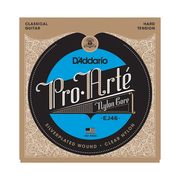 D'addario Pro Arte нейлоновые Классические гитарные струны набор, нормальное/жесткое натяжение EJ43 EJ44 EJ45 EJ46 EJ49 EJ59