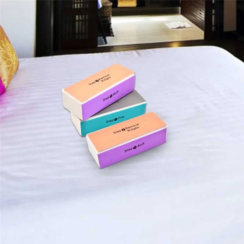 

1pcs Professional Mini Colorful Nail File Buffer Polishing Block Sanding Nail Art Manicure Sponge Setback Nail Art Tools