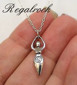 Regalrock милое ожерелье богини фертильности любовник Кулон Мода горячий шарм