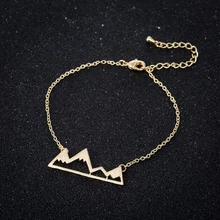 SMJEL модные Снежная гора Браслеты браслеты уникальный природа на каждый день подарок браслет цепочка для Аксессуары для матерей ювелирные изделия kolye