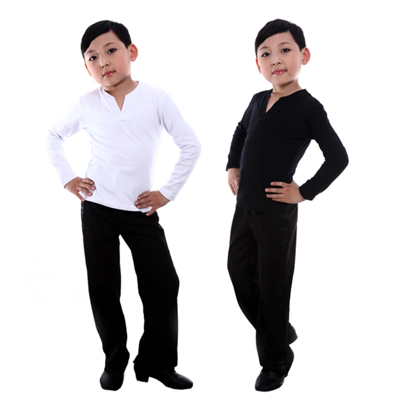 Boys Latin Dance Costumes Clothes Kid Latin Ballroom Dancewear Boys