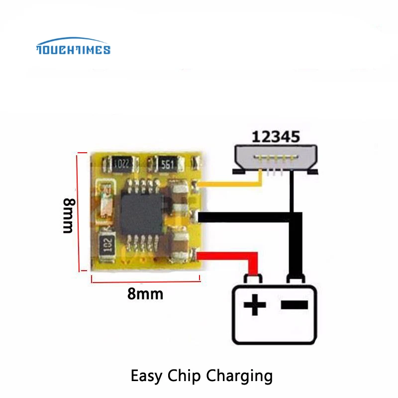 5 шт./лот легко зарядная микросхема небольшой совет зарядки пластины для iPhone для samsung для huawei для Xiaomi смартфон для iPad
