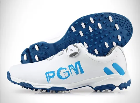 Luvas de Golfe Tênis para Homens Sapatas do Esporte de Verão à Prova Hot! Sapatos Respirável d’ Água Não-slip Botões Fivela Frete Grátis! 2020 Pgm