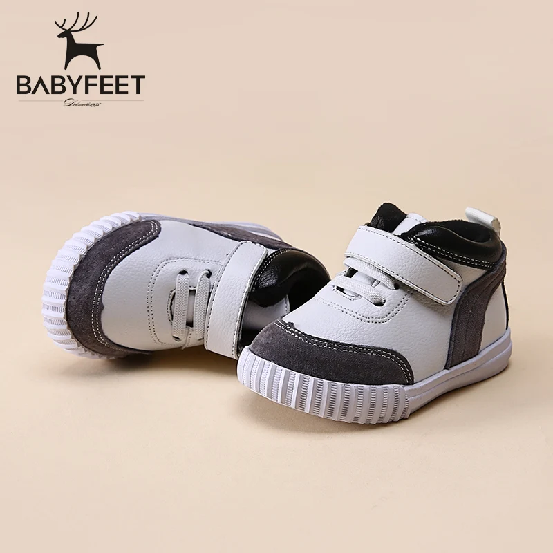 Babyfeet winter ankle boots children's sports shoes infant plus velvet 0-3 Years old baby low girls and boys Toddler sneakers babyfeet new winter warm boots newborn baby boys girls cute shoes infant toddler soft sole anti slip snow booties size3 5 11