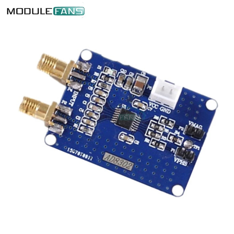 Модуль обнаружения амплитудной фазы AD8302 2 7 ГГц RF/IF фазный Детектор 5 В|detector rf|rf module