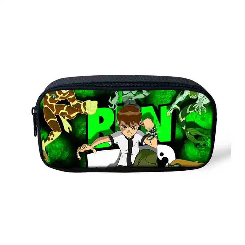 

Children Pen Pencil Case Ben 10 Printing Pouch Pencil Holder ben 10 delux Woman Cosmetic Bag big ben model