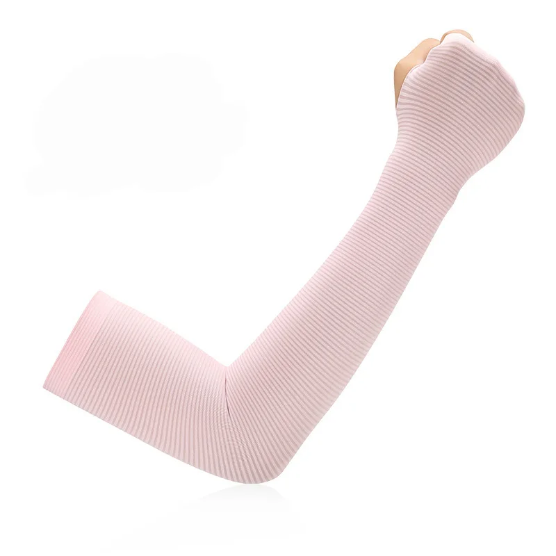 1 Pair Sun Protection Motorbike Arm Sleeves Ice Silk Breathable Arm Protection Sleeve for Men Women Moto Accessories M/L/XL