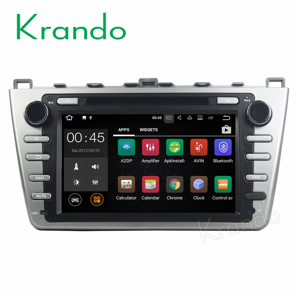 Автомобильная аудиосистема Krando 8 &quotAndroid 9 0 магнитола мультимедийная система для