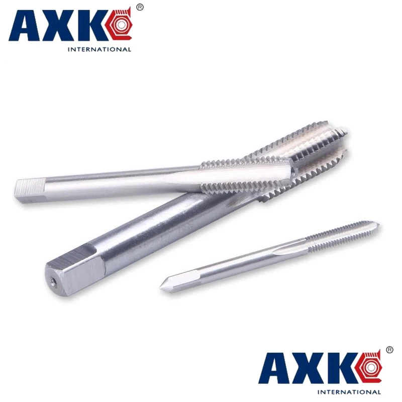 

Free shipping 1pc of UNC standard 1"-12 UNF HSS machine taps straight taps for steel metal workpiece threading purpose using