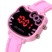 Детские часы светодиодные спортивные детские часы для девочек картонный циферблат светодиодные цифровые часы браслет Наручные часы для мальчиков и девочек Reloj Nino