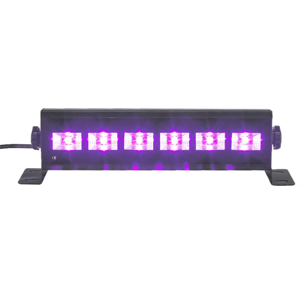 Пульт дистанционного управления УФ Фиолетовый голосовой контроль танцевальная лампа длинный настенный светильник специальные эффекты