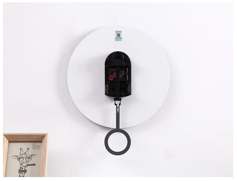 Watch In Wall Home Watch For Wall Decor Acrylic Mirrored Decorative Sticker Wall Clock Metal Pendulum Clock Watch For Wall Double Sided Wall Clock Clock Cuckoo (12)