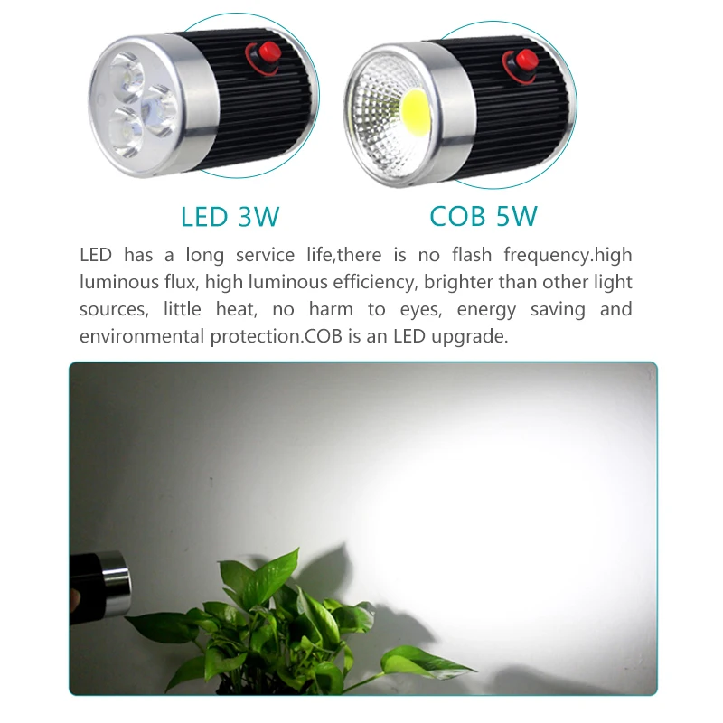 SMD Led машины Рабочий светильник 220V 3 W/5 Вт токарный станок с ЧПУ лампа длинная рука