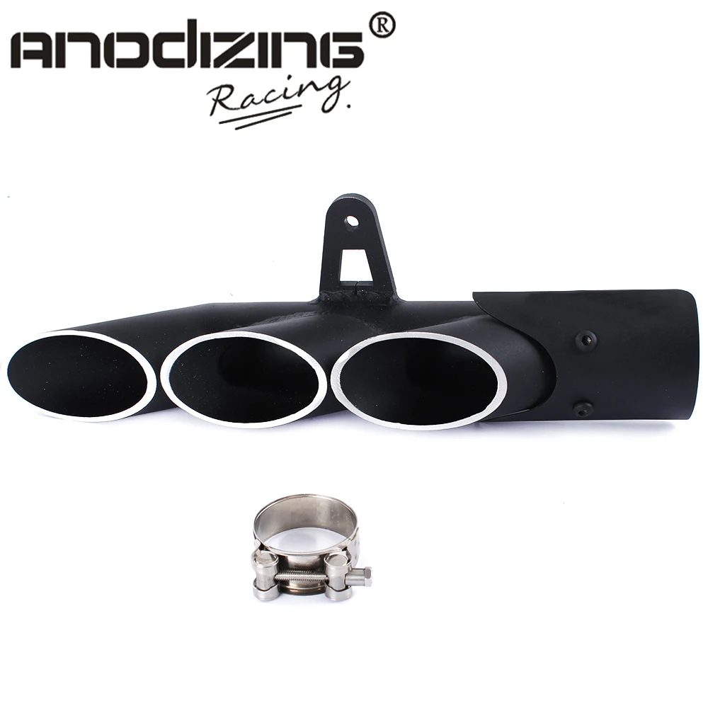 Three holes refit aluminium alloy exhaust pipe for YAMAHA R6in Exhaust