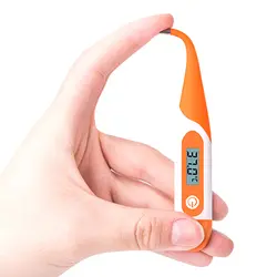 1 шт. высокая температура тела температура измерительные инструменты Мягкая головка электронный ЖК-термометр цифровой ребенок взрослый