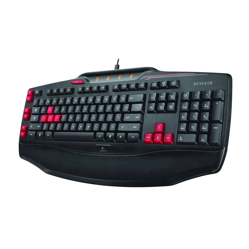 

Original Logitech Gaming Keyboard G103 Professional USB Programming Keyboard for CF Dota 2 Computer Peripherals