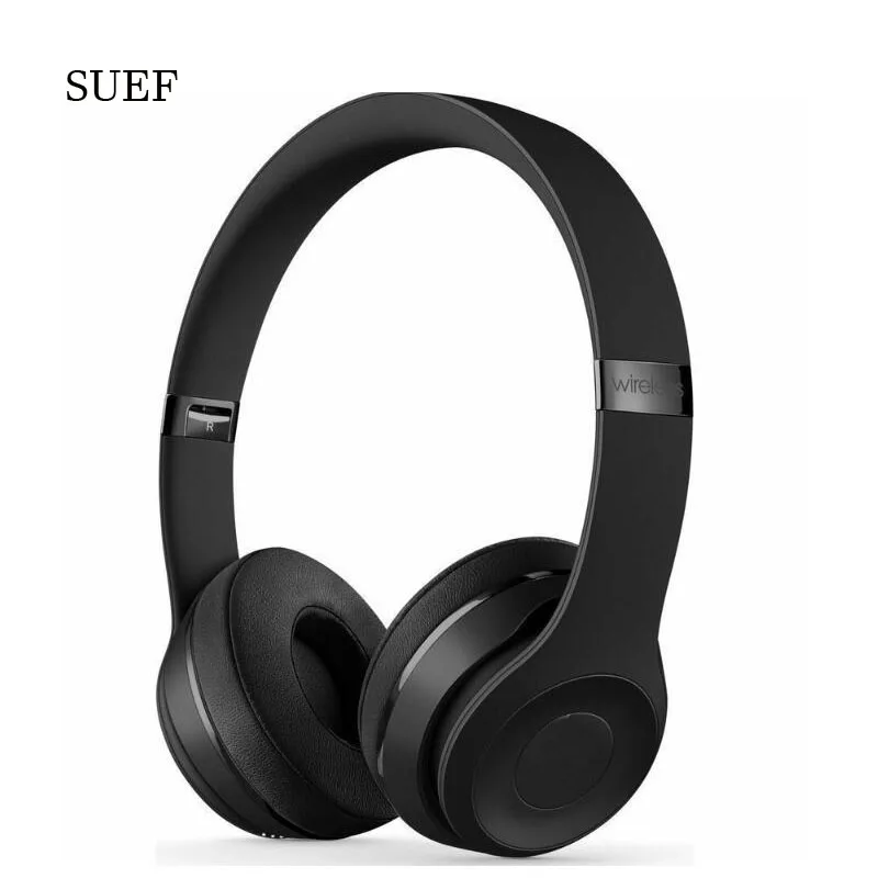 

New Wireless Headphones Matte Black Sealed Bluetooth On-ear Headphone Fast Charge Anti Noise 6 Colors - Drop Shipping