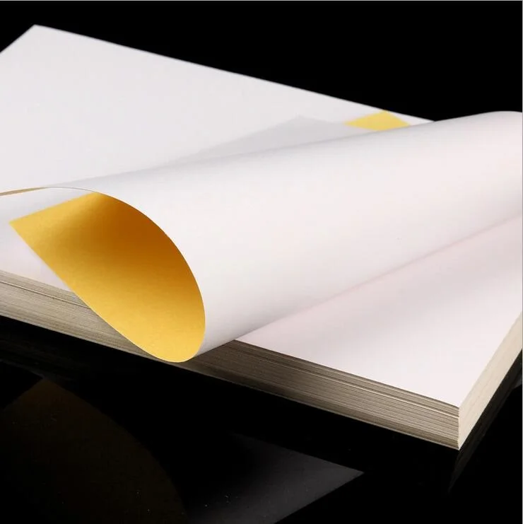 100sheets/lot NEW A4 Size White Blank Glossy & Matt Sticker Paper Label Printing Paper A4 adhesive sticker Printing Paper