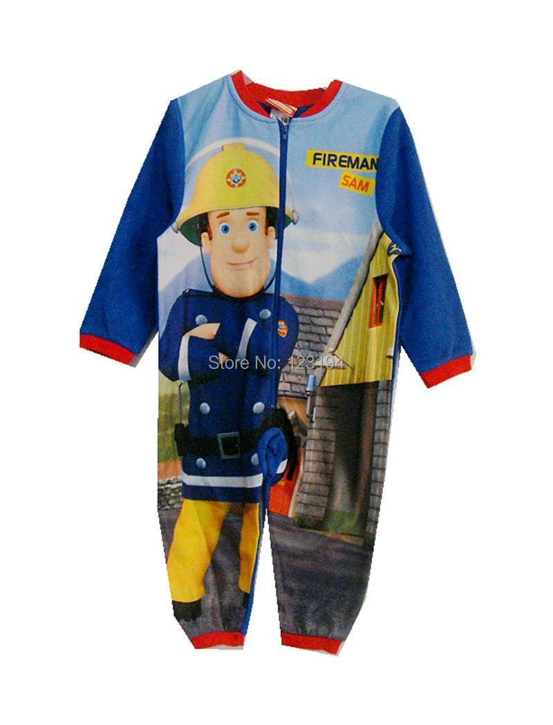 fireman sam pyjamas and dressing gown