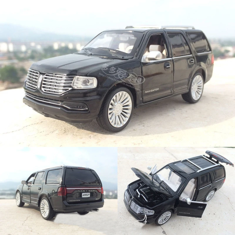 

1:32 LINCOLN NAVIGATOR DIECAST MODEL TOYS PULL BACK CAR SUV REPLICA SOUND LIGHT FOR KIDS TOYS FREE SHIPPING