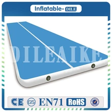 19.7ft* 6.6ft 0.66ft синий надувной аэродинамическая гимнастика Акробатический коврик воздушный напольный коврик для продажи