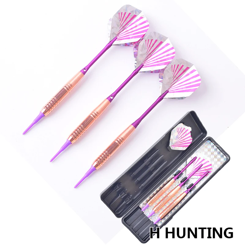 

3pcs/Set With Box Professional Darts 18g Soft Darts Electronic Soft Tip Magnetic Dart