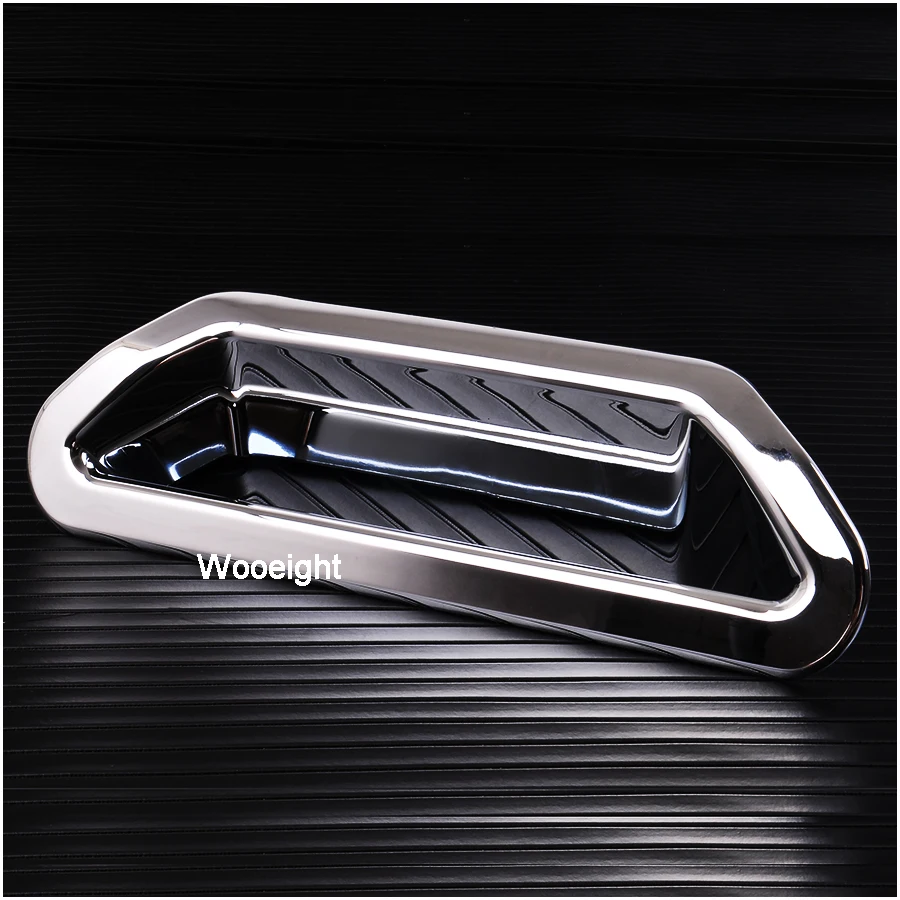 Car Chrome Rear Trunk Tailgate Door Handle Bowl Cover Trim Molding Garnish Decoration For Ford Escape Kuga 2013-2016 2017 2018 (8)