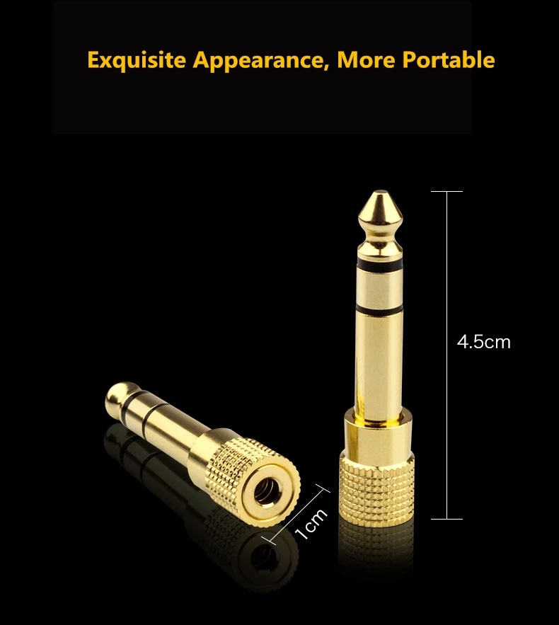 3.5mm to 6.5mm adapter (5)