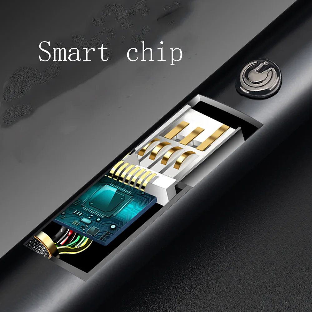 Price 1 PC Rechargeable USB Arc Charging Lighter 360 Rotation Igniter Windproof Long Kitchen Electronic For Household Gas