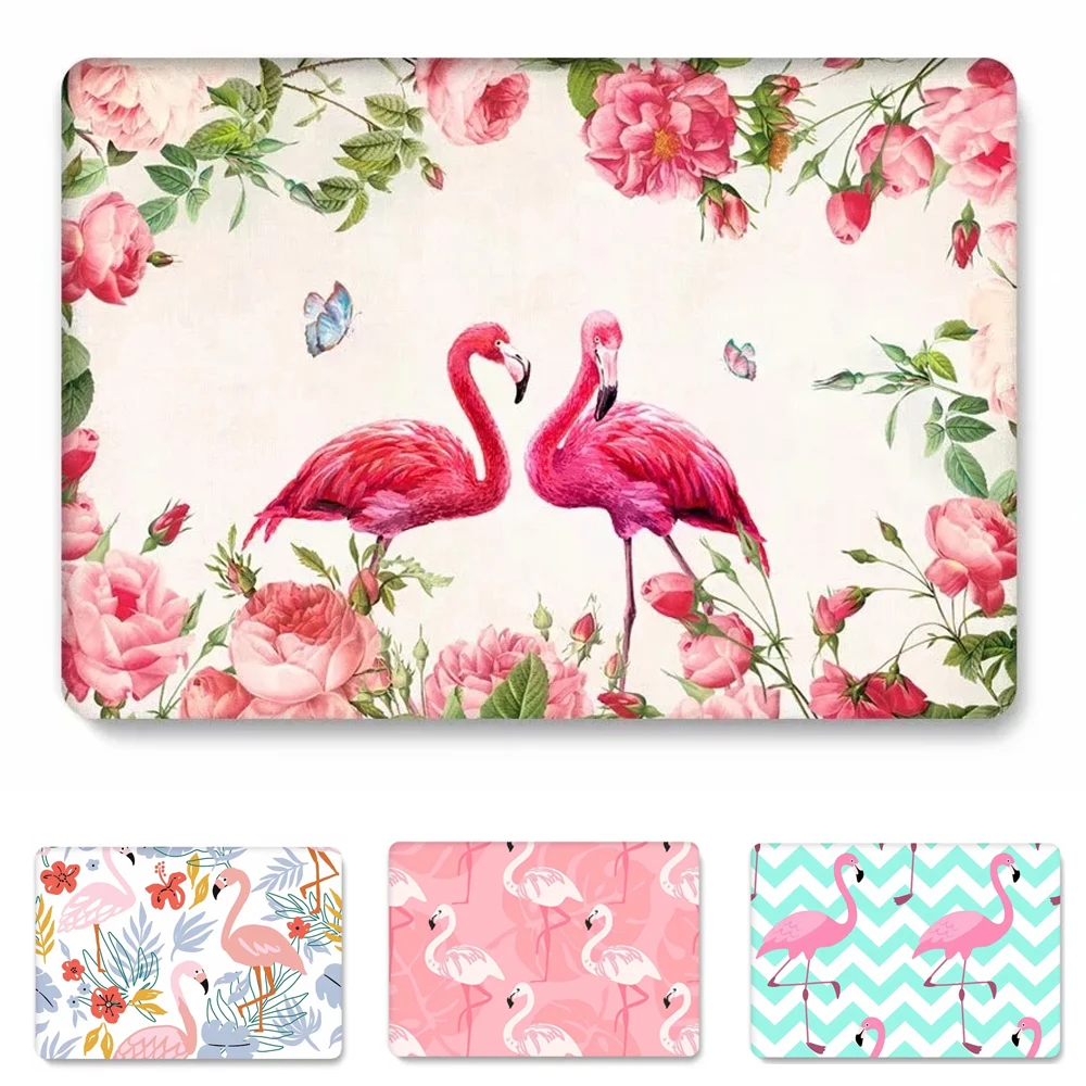 

Flamingo Case For Apple Mac Air Pro Retina 11 12 13 15 Shell For Macbook Air Pro 11.6 13.3 15.4 Touch Bar Laptop Case Cover