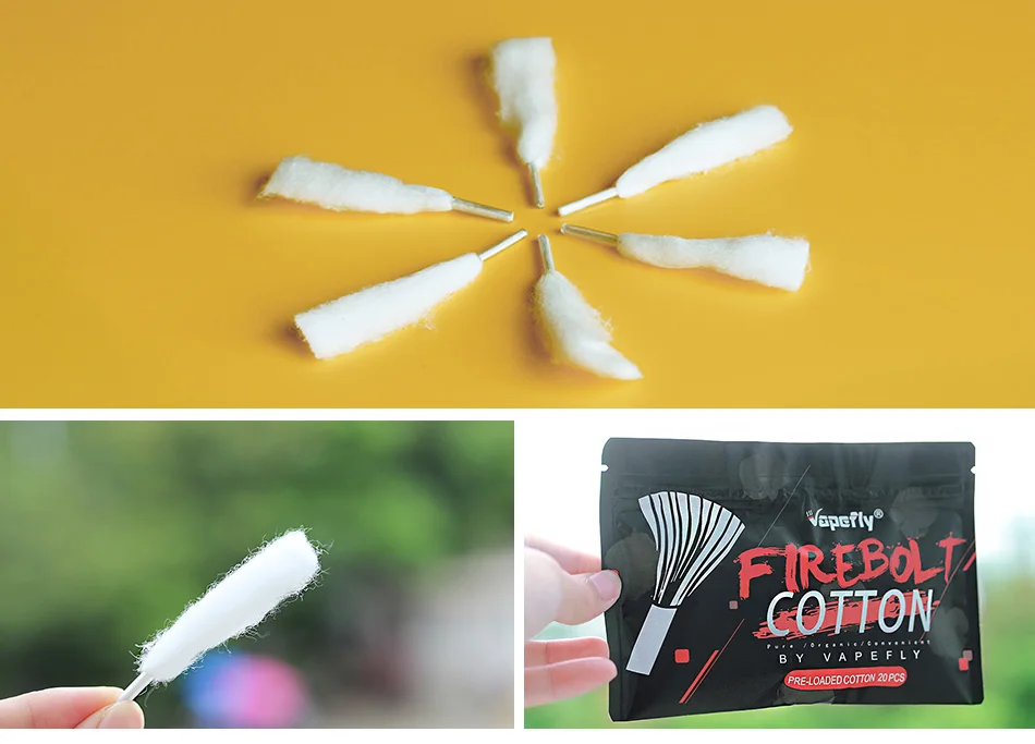 Vapefly Firebolt Organic Cotton