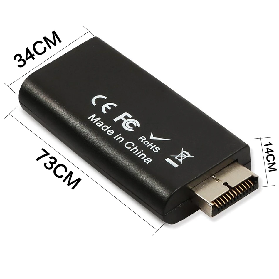 PS2 HDMI 480i 480p 576i Audio Video Converter Adapter with 3.5mm Audio Output Supports All PS2 Display Modes ps2 to HDMI Adapter (6)