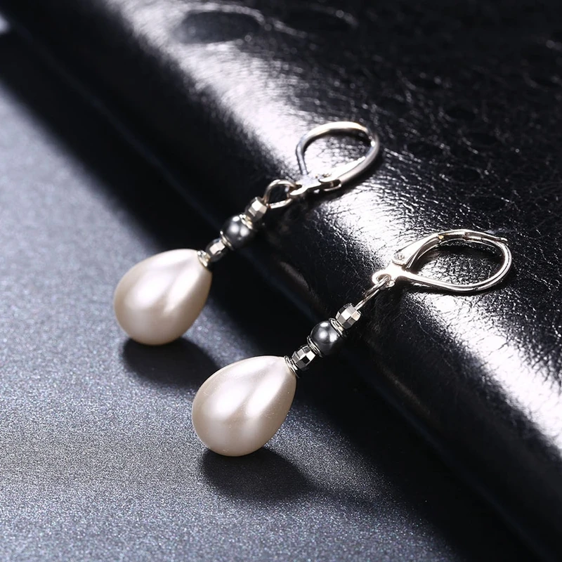 

ROXI Fashion Jewelry 2017 Drop Earrings For Wedding Engagement Elegant Imitation pearls Dangle Earring for Women Vacation Gifts