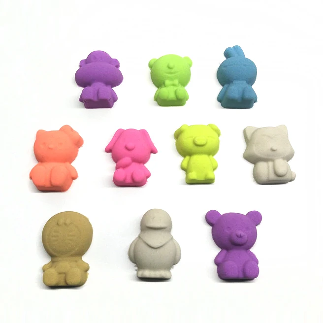 

8pcs monkey dog cat rabbits Play Dough Plasticine Mold Magic beach Sand Mold for Children indoor Play Toy Mould Cartoon DIY Set