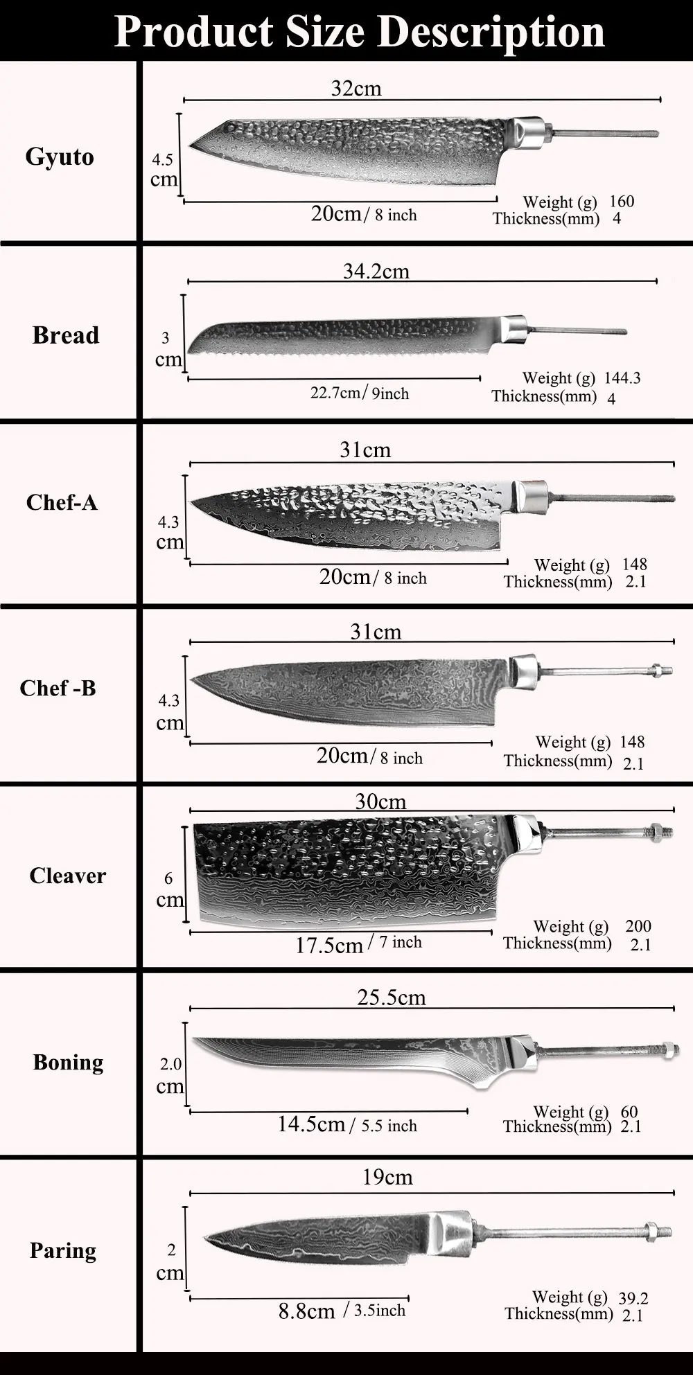 XITUO нож шеф-повара, японский дамасский нож из высокоуглеродистой стали, пустой нож, сделай сам, лезвие без ручки, нож для нарезки хлеба с зубцами, инструмент для нарезки