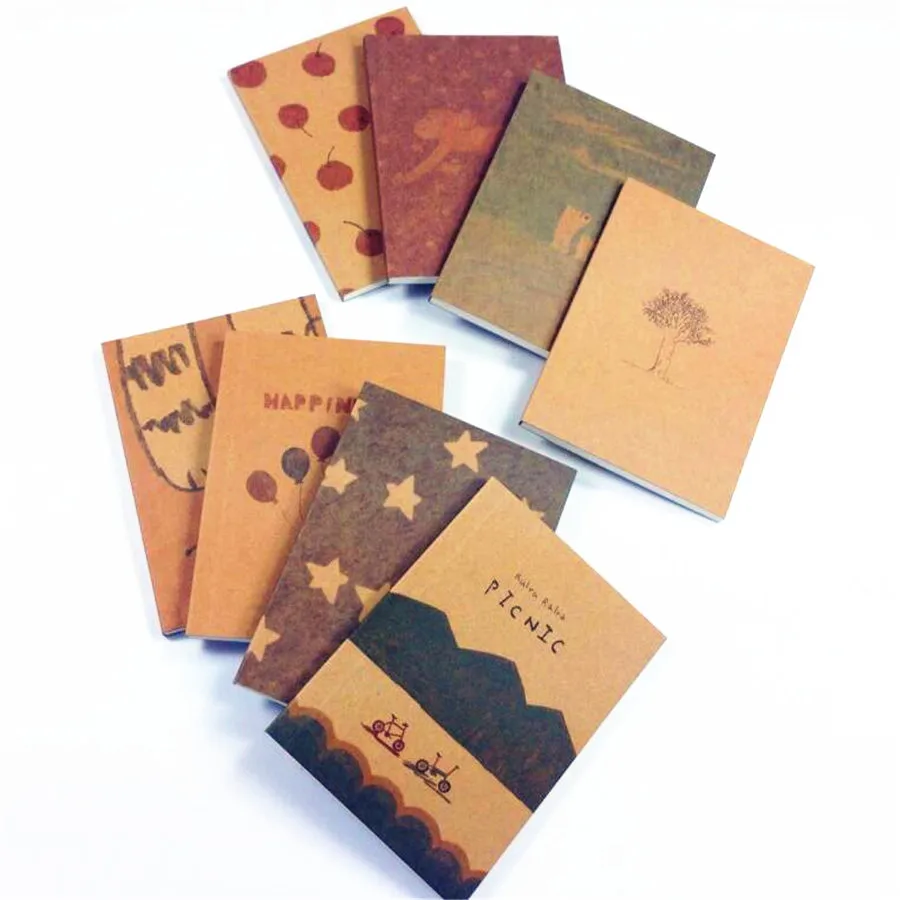 

1PC/LOT NEW vintage paint pattern ver2 Notebook / Paper Notepad / blank inner page book free shipping