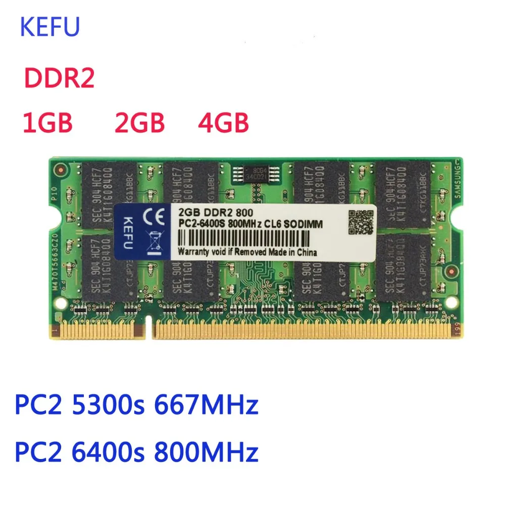 1 Гб 2 Гб DDR2 800 800 МГц PC2 6400 DDR2 667 667 МГц PC2 5300 200Pin ноутбук Тетрадь SODIMM Память ОЗУ