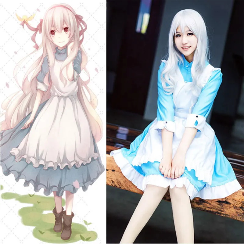 Костюм для косплея Лолиты с героями японского мультфильма MekakuCity Actors Kagerou Project