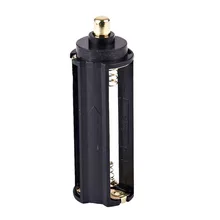 NEW Big promotion Portable 3 x 3 AAA Battery Holder Spring Case Box For Flashlight Torch