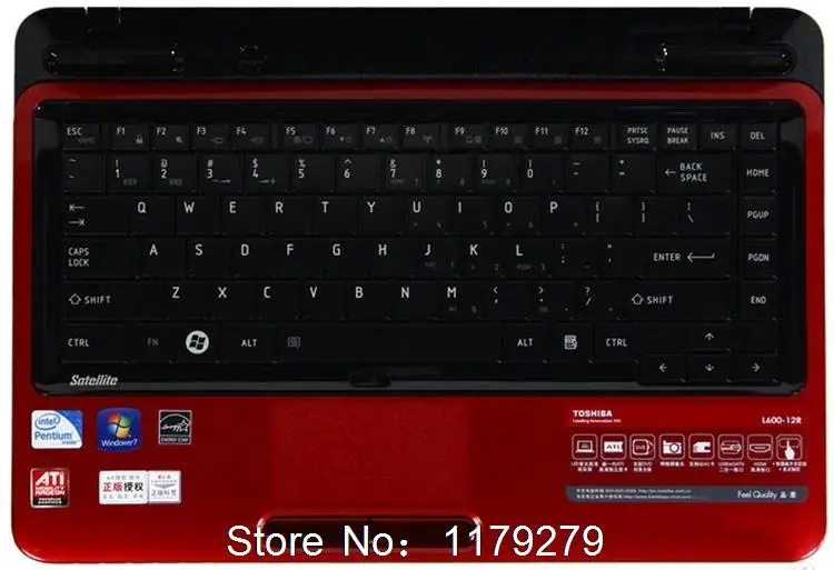 Клавиатура протектор кожного покрова для ноутбука Toshiba Satellite L600 L600D L630 L635 L640 L640D L645 L645D L700 L730 L745 L745D M640 M64