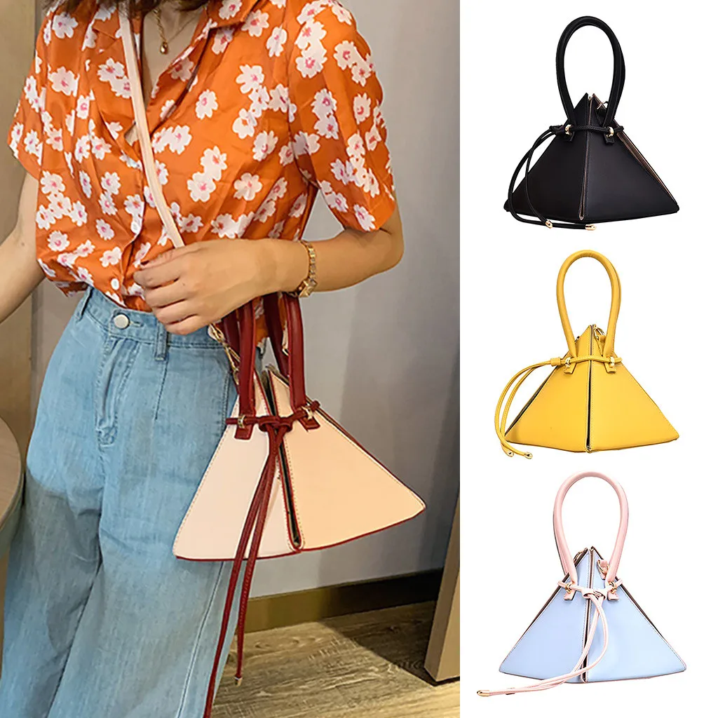 

Female Shoulder Bag Casual Women's Fashion Solid Color Handbag Earphone Bag Diagonal Shoulder Bag for women 2019 bolso mujer #7