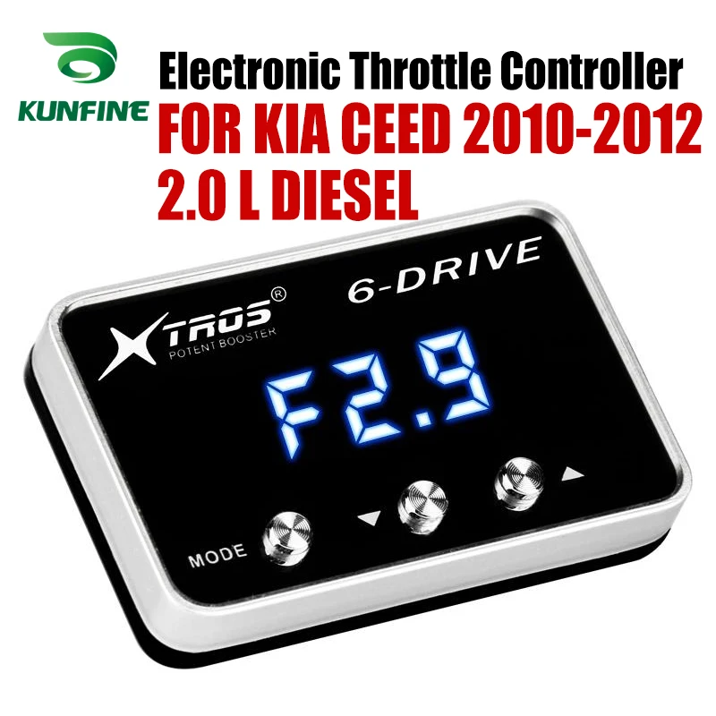 Car Electronic Throttle Controller Racing Accelerator Potent Booster For KIA CEED 2010-2012 3