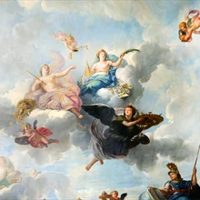 Custom Photo 3D Mural Wallpaper Western Angel Oil Painting Classical For Decor Ceiling Living Room Bedroom Kitchen Baby Room