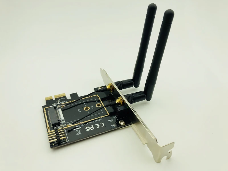 M.2 Wi Fi адаптер M2 NGFF Key с поддержкой беспроводной сети PCIE PCI E 1X 2230 2242 Mini PCIE|Платы