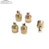 10Pcs Copper Slotted Head Valve Stem Cap for Schrader Car Motorcycle Valve Wheel Tyre Tire Valvol Lid Dust Cover Auto Accessory ► Photo 3/6