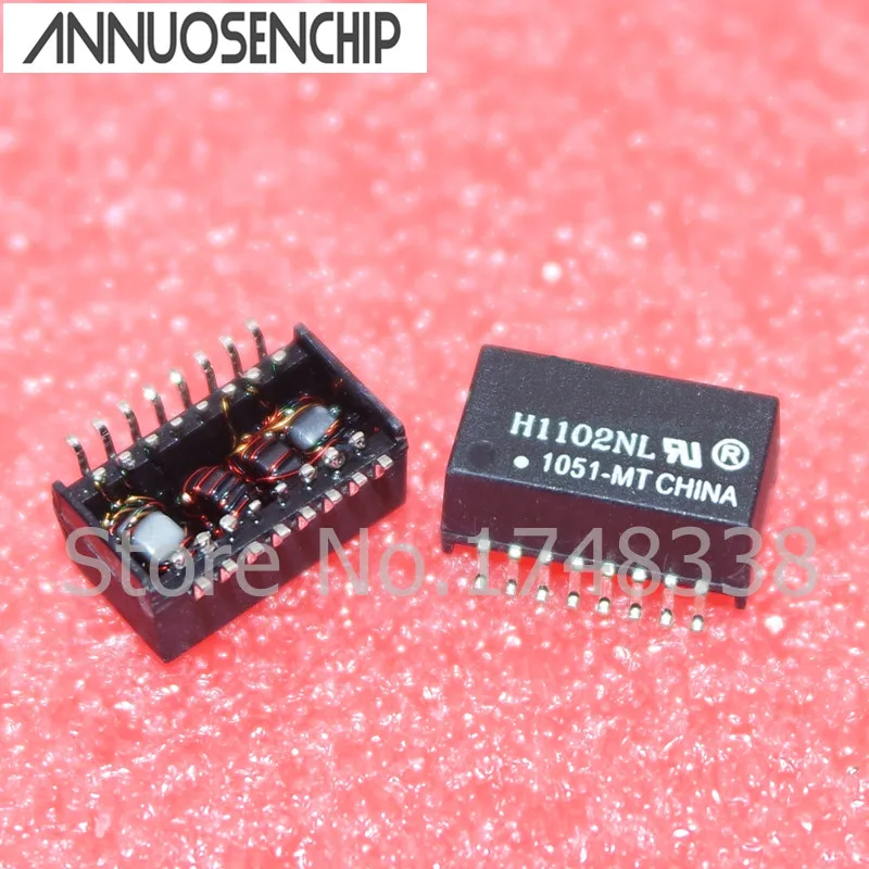 10CS H1102NL SOP-16 10/100BASE-T Однопортовый Магнитный поверхностный монтаж новый и