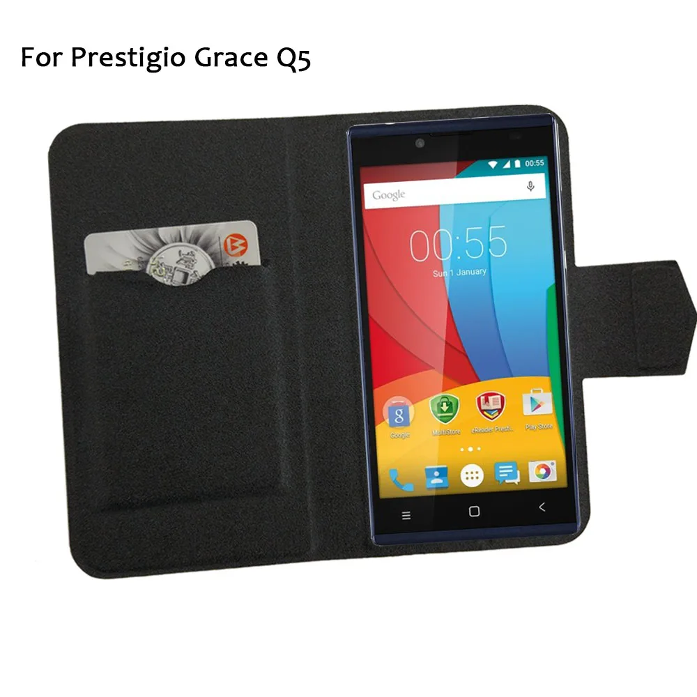 5 цветов супер! Чехол для телефона Prestigio Grace Q5 PSP5506 DUO кожаный чехол Прямая поставка