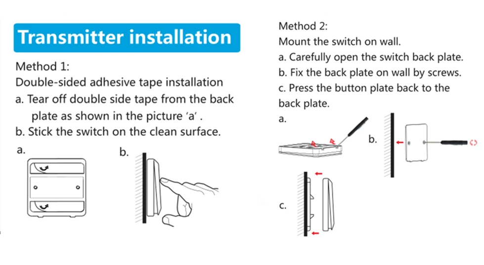 Controle Remoto Ventilador Fãs 15A Auto Alimentado